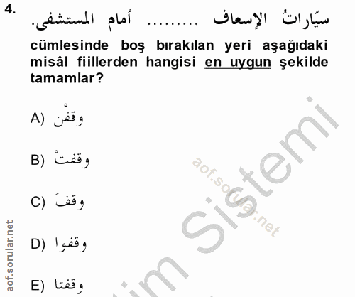 Soru 4