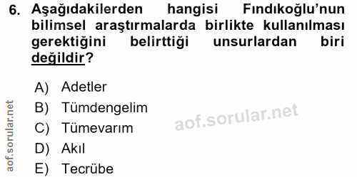 Soru 6
