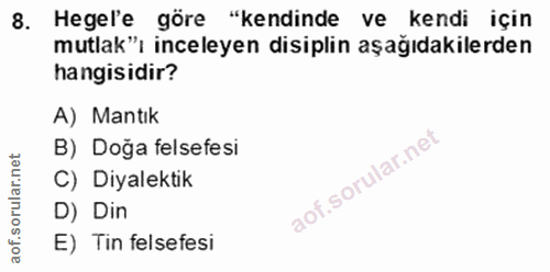 Soru 8