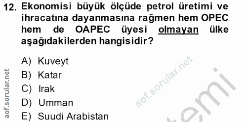 Soru 12