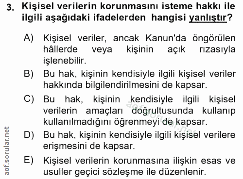 Soru 3