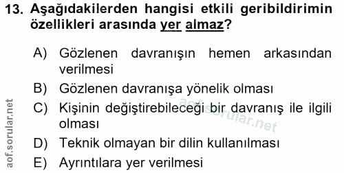 Soru 13