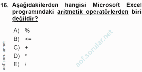 Soru 16