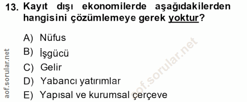 Soru 13