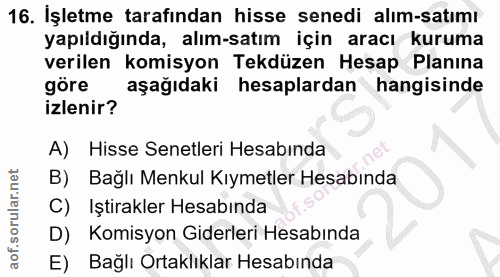 Soru 16