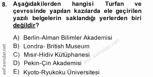 Soru 8