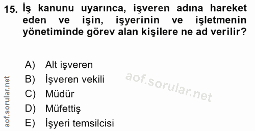 Soru 15