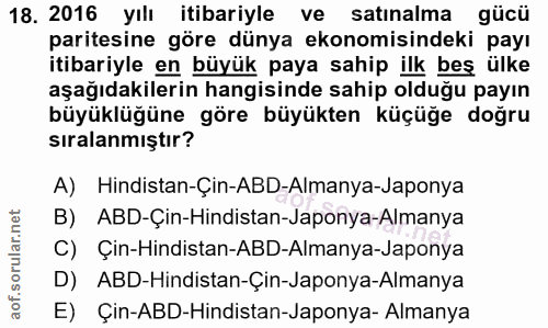 Soru 18