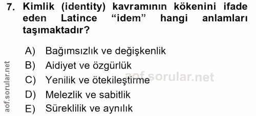 Soru 7