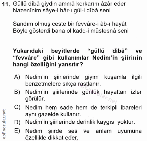 Soru 11
