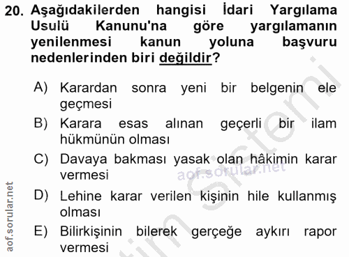 Soru 20