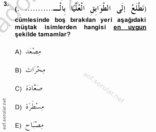 Soru 3