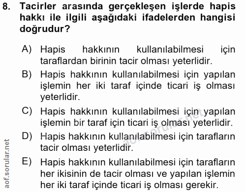 Soru 8