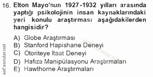 Soru 16