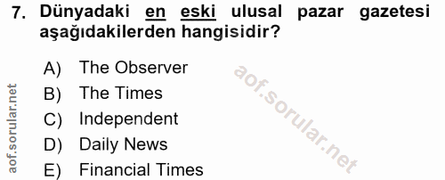 Soru 7