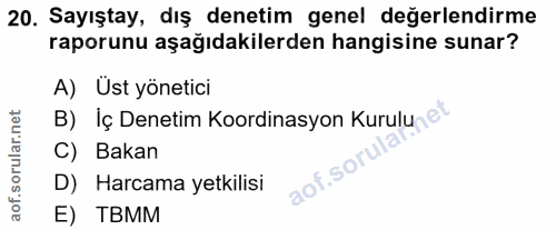 Soru 20