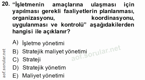 Soru 20