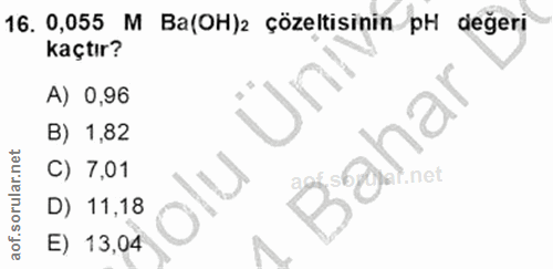 Soru 16