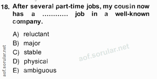 Soru 18
