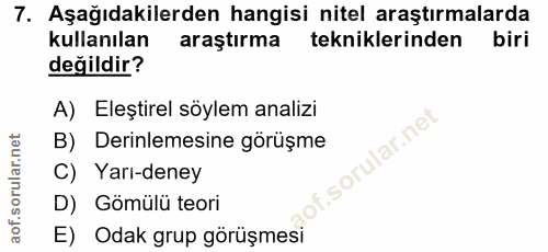Soru 7