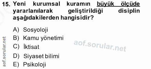 Soru 15