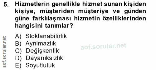 Soru 5