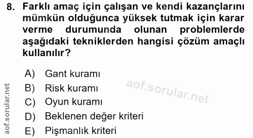 Soru 8