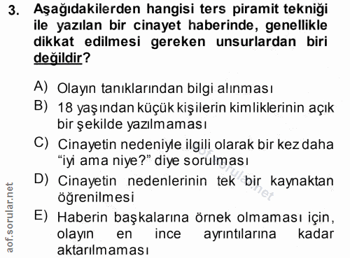 Soru 3