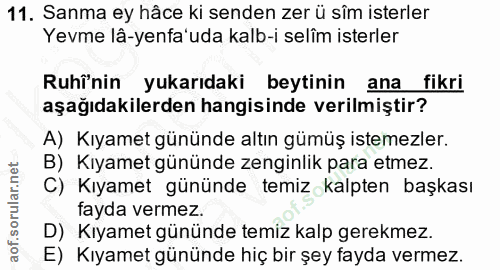 Soru 11