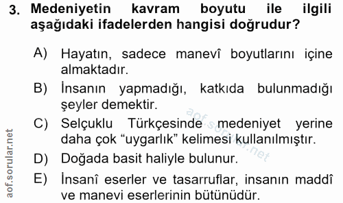 Soru 3