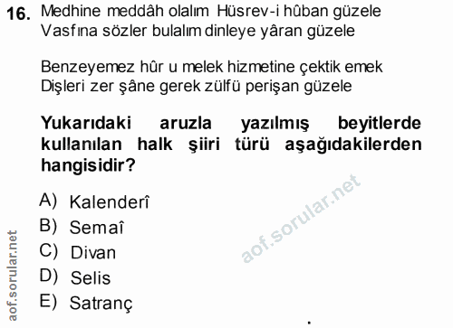 Soru 16