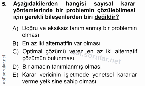 Soru 5