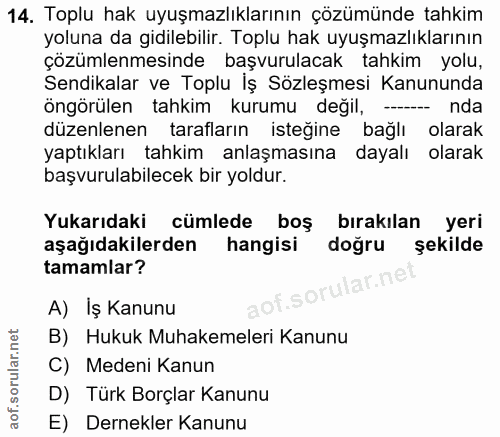 Soru 14