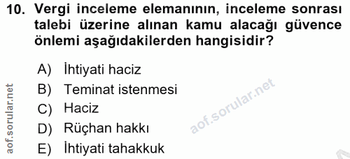Soru 10