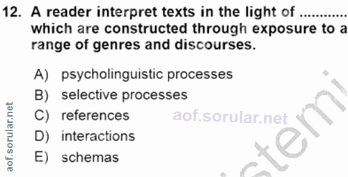 Soru 12