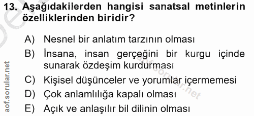 Soru 13
