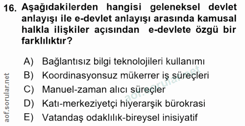 Soru 16