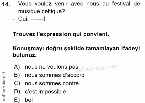 Soru 14