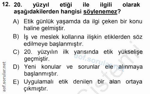 Soru 12