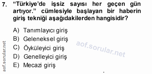 Soru 7