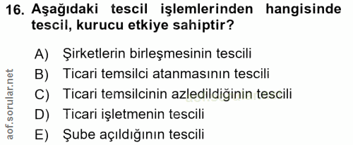 Soru 16