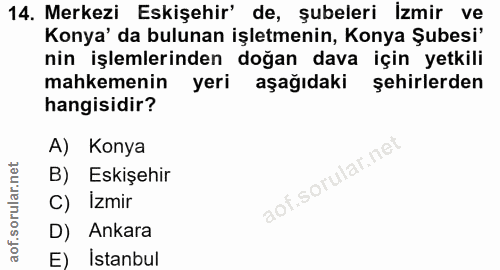 Soru 14
