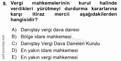 Soru 8