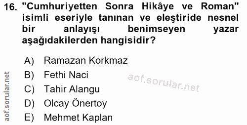 Soru 16