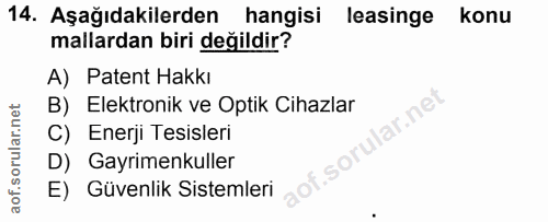 Soru 14