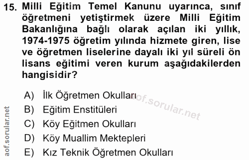 Soru 15