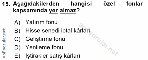 Soru 15