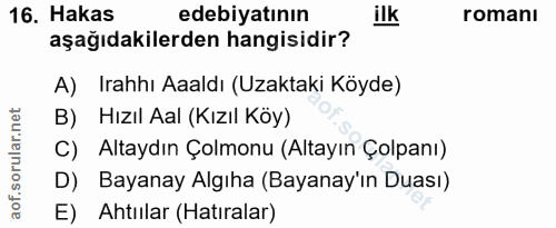 Soru 16