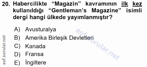 Soru 20