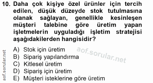 Soru 10